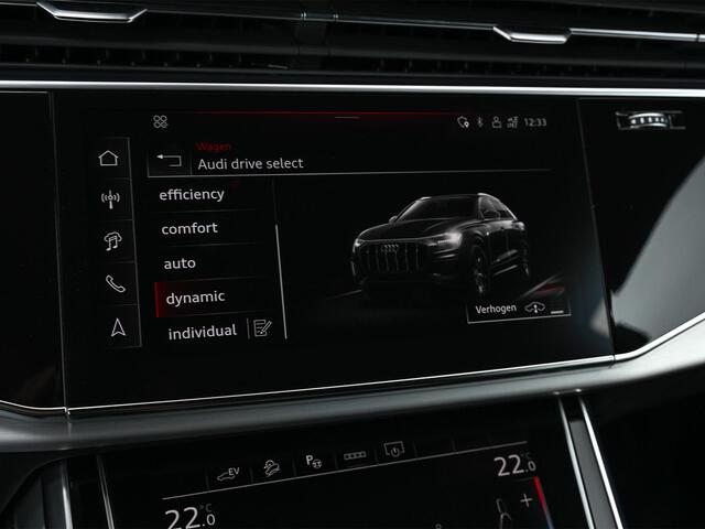 Audi Q8 55 TFSI e quattro Pro Line S | Panoramadak | NL-Auto | Dealeronderhouden | B&O | 360 Camera | Luchtvering | Adaptieve Cruise | Memory-Seats | Ambiance Interieur | Trekhaak | Stoelverwarming |