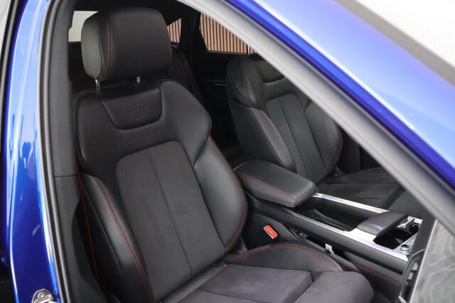 Audi Q8 Sportback e-tron 55 408pk quattro S Edition 115 kWh Trekhaak 360Camera HUD Memory Cameraspiegels Panoramadak Stoelverwarming B&O 2x S-Line