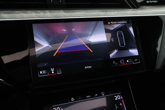 Audi Q8 Sportback e-tron 55 408pk quattro S Edition 115 kWh Trekhaak 360Camera HUD Memory Cameraspiegels Panoramadak Stoelverwarming B&O 2x S-Line