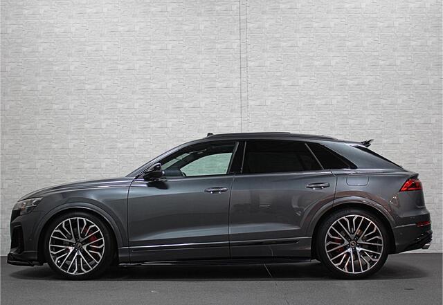 Audi Q8 60e 490pk Full Options! #RS Massage Seats | 4WS | OLED | Laser | Ventilatie | Valcona Leder+ Pakket | B&O Sound | 23'' | Alcantara hemel | Head-Up | Soft-Close | Panodak | 2x Memory | Trekhaak | Keyless-Entry | Luchtvering | | Nieuw | Fabrieksgarantie.