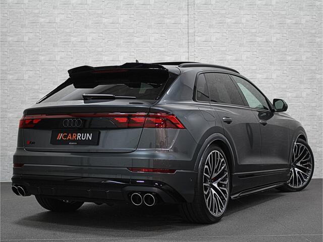 Audi Q8 60e 490pk Full Options! #RS Massage Seats | 4WS | OLED | Laser | Ventilatie | Valcona Leder+ Pakket | B&O Sound | 23'' | Alcantara hemel | Head-Up | Soft-Close | Panodak | 2x Memory | Trekhaak | Keyless-Entry | Luchtvering | | Nieuw | Fabrieksgarantie.