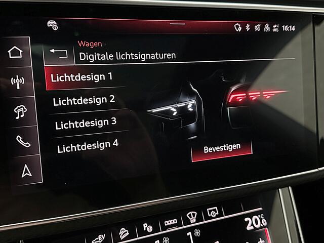 Audi Q8 60e 490pk Full Options! #RS Massage Seats | 4WS | OLED | Laser | Ventilatie | Valcona Leder+ Pakket | B&O Sound | 23'' | Alcantara hemel | Head-Up | Soft-Close | Panodak | 2x Memory | Trekhaak | Keyless-Entry | Luchtvering | | Nieuw | Fabrieksgarantie.