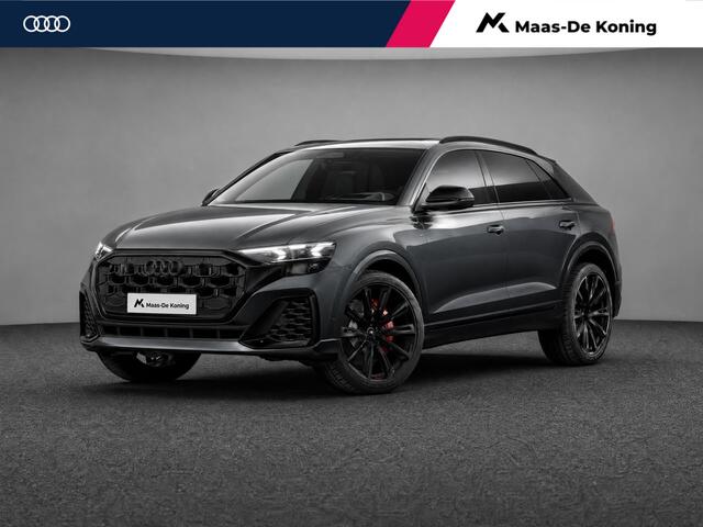 Audi Q8 60 TFSI e quattro Competition Plus 490 PK · Glazen panoramadak · B&O Premium 3D · Decoratielijsten mat carbon twill