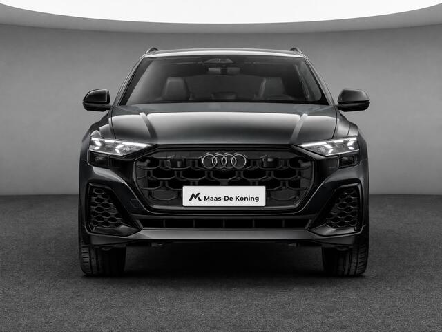 Audi Q8 60 TFSI e quattro Competition Plus 490 PK · Glazen panoramadak · B&O Premium 3D · Decoratielijsten mat carbon twill