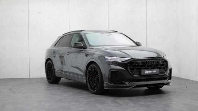 Audi Q8 60 TFSI e quattro ABT 'Nimbus grey' | B&O 3D | Massage | Head-up | Soft-Close | Panoramadak | Stoelventilatie | Trekhaak