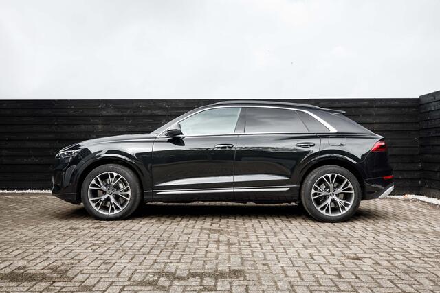Audi Q8 55 TFSI e quattro | 360 Cam | Achterasbesturing | B&O | Matrix | Keyless | Fabrieksgarantie |