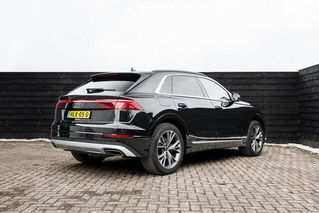 Audi Q8 55 TFSI e quattro | 360 Cam | Achterasbesturing | B&O | Matrix | Keyless | Fabrieksgarantie |