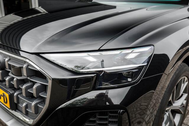Audi Q8 55 TFSI e quattro | 360 Cam | Achterasbesturing | B&O | Matrix | Keyless | Fabrieksgarantie |