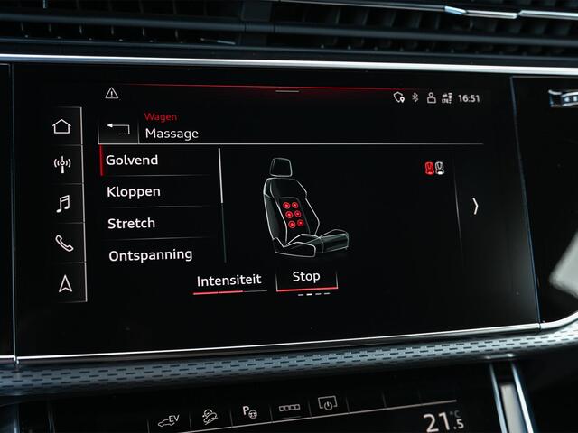 Audi Q8 60 TFSI e quattro Pro Line S Competition | Panoramadak | Stoelmassage + Ventilatie | 360 Camera | B&O | Adaptive Cruise | Luchtvering | Ambiance Interieur | Stoelverwarming V+A | Memory Seat | Trekhaak |