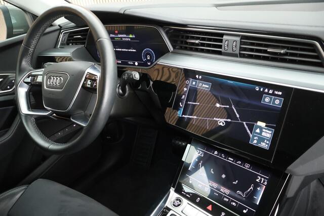 Audi Q8 e-tron 50 340pk quattro Advanced Edition 95 kWh Trekhaak Camera Sportstoelen Stoelverwarming