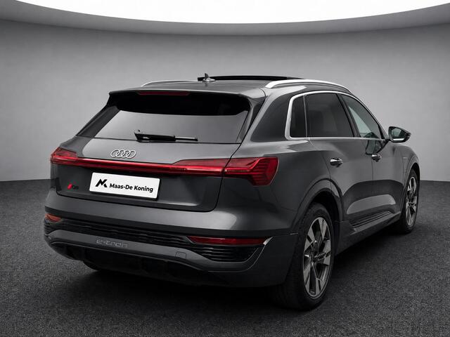 Audi Q8 e-tron 55 408pk Quattro S Edition Competition 115 kWh · SOH 90,9% · Panoramadak · Luchtvering · 360 Camera · Elek. Voorstoelen · 20'' Inch ·