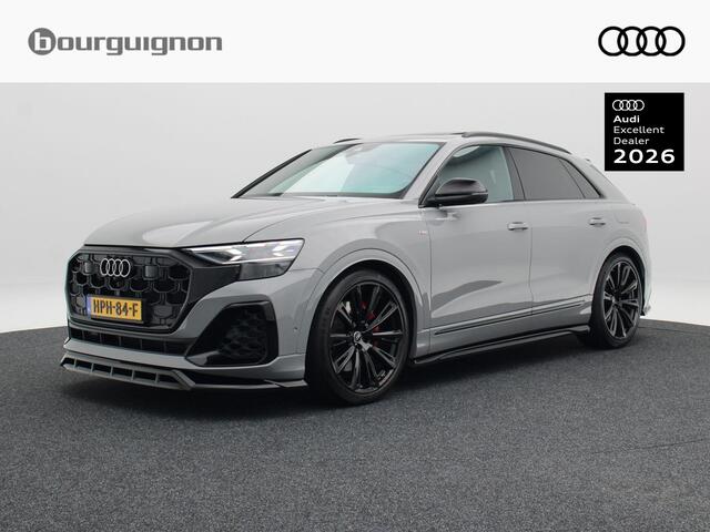 Audi Q8 60 TFSi e 490 Pk quattro S-Line Competition | Trekhaak | Carplay | B&O Advanced | Luchtvering | Head-up Display | Matrix LED | Carplay | 23 Inch