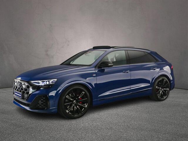 Audi Q8 60 TFSI e quattro Pro Line S Competition | Achterasbesturing | Luchtvering | Trekhaak | Nachtzicht | 360 camera | Memory | B&O | Pano