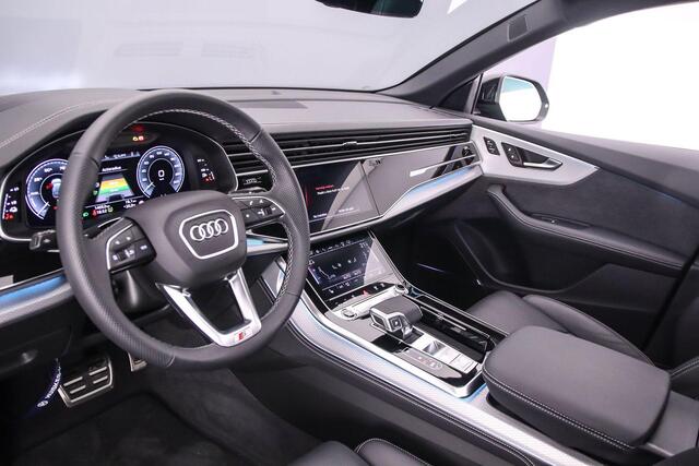 Audi Q8 60 TFSI e quattro Pro Line S Competition | Achterasbesturing | Luchtvering | Trekhaak | Nachtzicht | 360 camera | Memory | B&O | Pano