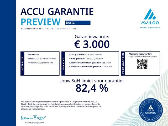 Audi Q8 50 QUATTRO S 95 KWH - S-LINE - PANO - TREKH. - ORG. NL.