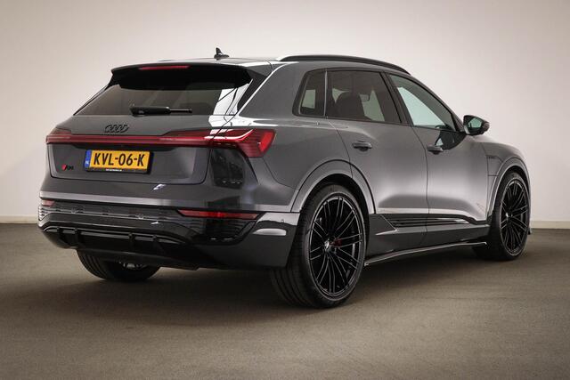 Audi Q8 e-tron 55 quattro Advanced Edition 115 kWh | PANORAMADAK | HEAD UP | LEDER | SFEERVERLICHTING | B&O | 360 CAMERA | TREKHAAK | 23"