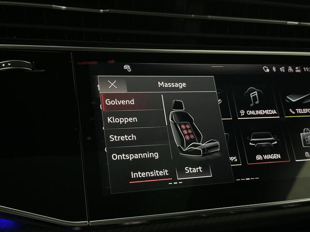 Audi Q8 60e Competition 490pk | 4WS | Massage | Carbon | Ventilatie | Valcona Leder+ Pakket | B&O Sound | 23'' | Alcantara hemel | Head-Up | Soft-Close | Panorama | 2x Memory | Trekhaak | Keyless-Entry | Luchtvering | Nieuw | Fabrieksgarantie.