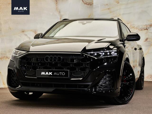 Audi Q8 55 TFSI e Quattro Pro Line S , pano, B&O, 4W-best., OLED, luchtv., tr.haak, S sportstoelen, Laserlicht, HUD, 23", keyless