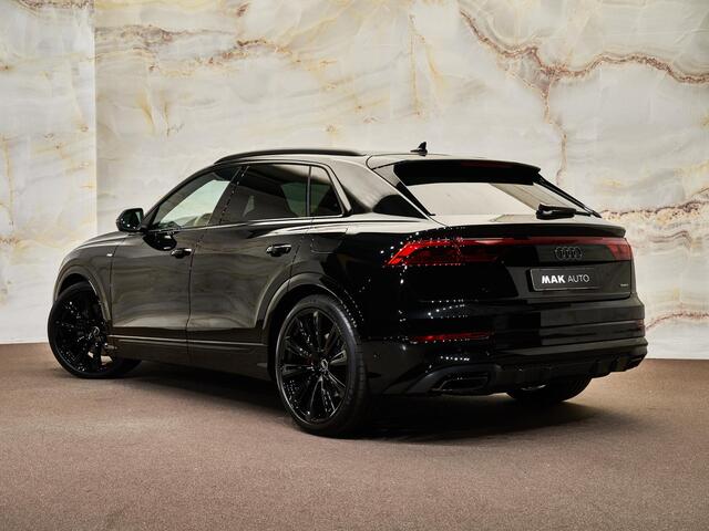 Audi Q8 55 TFSI e Quattro Pro Line S , pano, B&O, 4W-best., OLED, luchtv., tr.haak, S sportstoelen, Laserlicht, HUD, 23", keyless