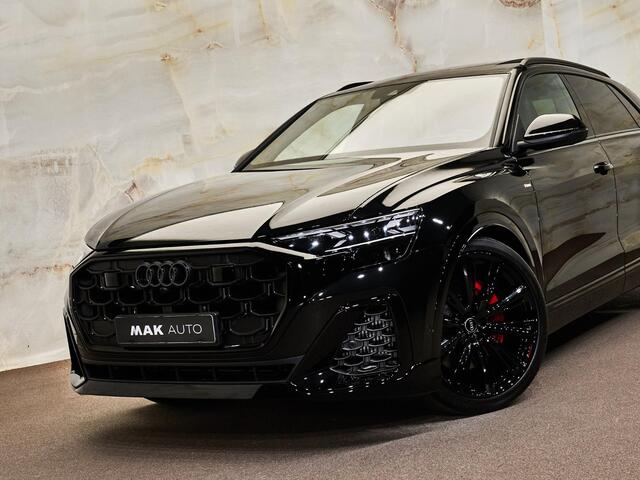 Audi Q8 55 TFSI e Quattro Pro Line S , pano, B&O, 4W-best., OLED, luchtv., tr.haak, S sportstoelen, Laserlicht, HUD, 23", keyless