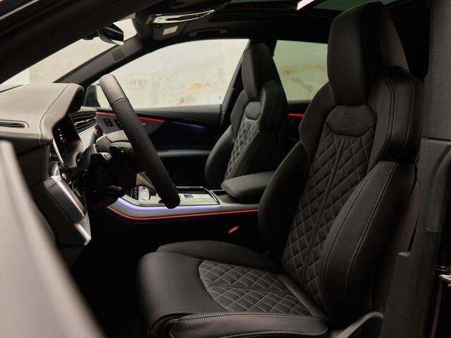 Audi Q8 55 TFSI e Quattro Pro Line S , pano, B&O, 4W-best., OLED, luchtv., tr.haak, S sportstoelen, Laserlicht, HUD, 23", keyless