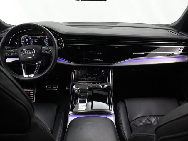 Audi Q8 60 TFSI e quattro Pro Line S Competition | SOH 90% | Optiek-Pakket- Zwart Plus | S Sportstoelen Plus | Business-Pakket | Stoelverwarming voor + achter | HD Matrix | Luchtvering | 360 Camera | Adaptieve Cruise Control |