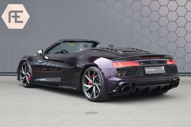 Audi R8 Spyder 5.2 Performance Quattro FACELIFT | KERAMISCH | B&O | CARBON EXTERIEUR | TECHNOLOGY PACK | SPORTUITLAAT | STOELVERWARMING |