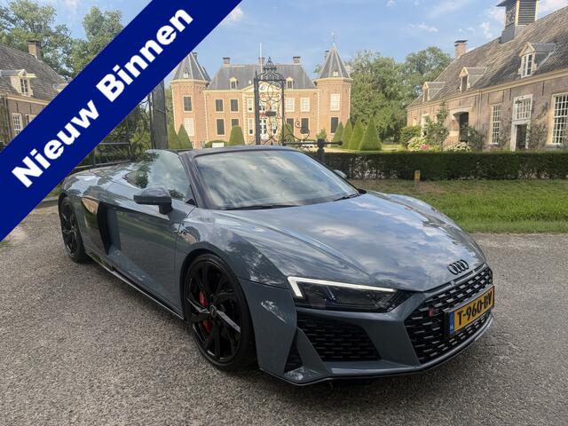 Audi R8 Spyder 5.2 performance quattro *Keramisch / Magnetic Ride / Capristo / Bang & Olufsen / Carbon / Laser* Prijs ¤ 209.900 | Bouwjaar 2021 | Kilometerstand 17.875 km
