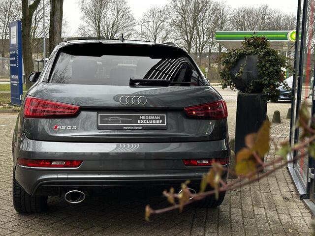 Audi RS Q3 2.5 TFSI quattro performance Pro Line Plus | Schuif-kanteldak | Camera | Elektr. Best stoel | SUPERSPRINT | Wegk Trekhaak