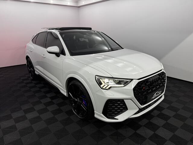 Audi RS Q3 RSQ3 Sportback TFSI Quattro 400PK btw Pano, Half leder, Navi, Parkeersensoren, Virtual desk, Stoelverwarming, Elektrische achterklep