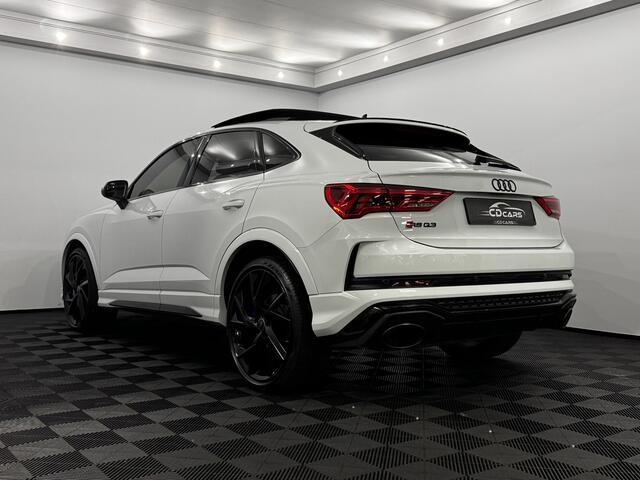 Audi RS Q3 RSQ3 Sportback TFSI Quattro 400PK btw Pano, Half leder, Navi, Parkeersensoren, Virtual desk, Stoelverwarming, Elektrische achterklep
