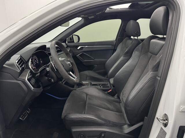 Audi RS Q3 RSQ3 Sportback TFSI Quattro 400PK btw Pano, Half leder, Navi, Parkeersensoren, Virtual desk, Stoelverwarming, Elektrische achterklep