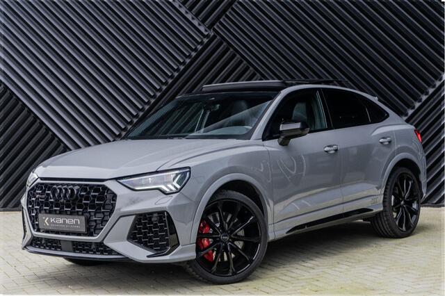 Audi RS Q3 RSQ3 Sportback 2.5 TFSI 400PK Nardo Acc Pano RS Stoelen B&O Matrix 360 Carbon Alc. Stuur