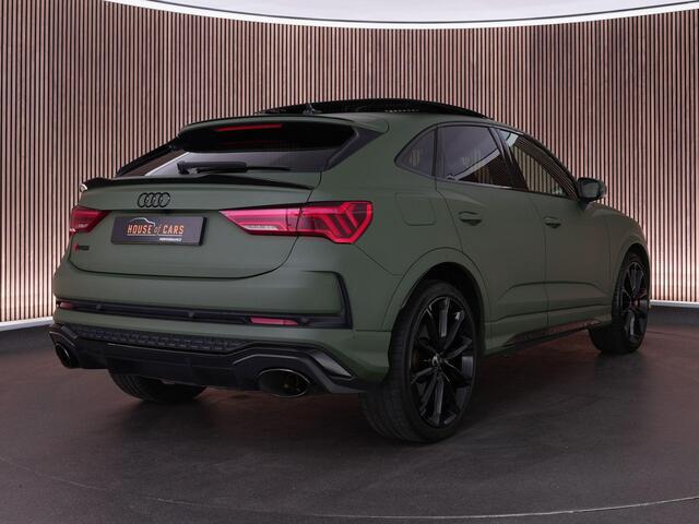 Audi RS Q3 RSQ3 Sportback 400pk TFSI |dealer onderhouden|RS-stoelen|B&O|pano|matrix LED|360 camera|ACC|blind spot|stoeleverwarming|