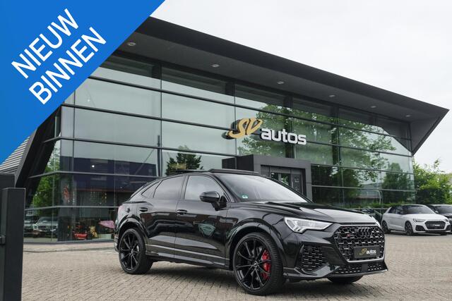 Audi RS Q3 RSQ3 Sportback TFSI 400pk Panoramadak Sonos Trekhaak 21" LMV BOMVOL Rode stiksels Carbon