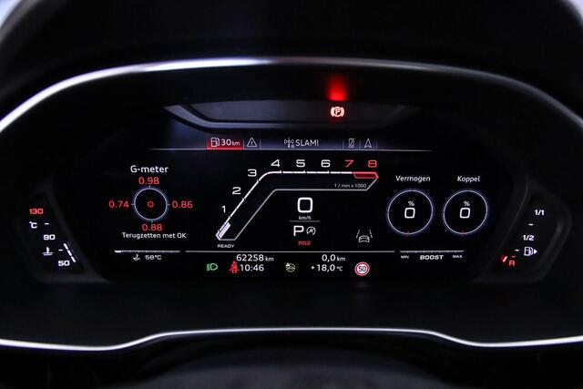 Audi RS Q3 Sportback TFSI | RS Stoelen | Panoramadak | Keramische remschijven | | Elektrische achterklep | 360 camera | RS Sportuitlaat | Ambient-lichtpakket