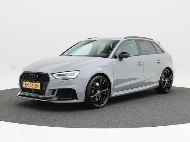 Audi RS3 Sportback 2.5 TFSi 400 Pk quattro | Matrix LED | Trekhaak | Nappa Leder | Bull-X Sportuitlaat| Digitale Cockpit | Abt 19 inch