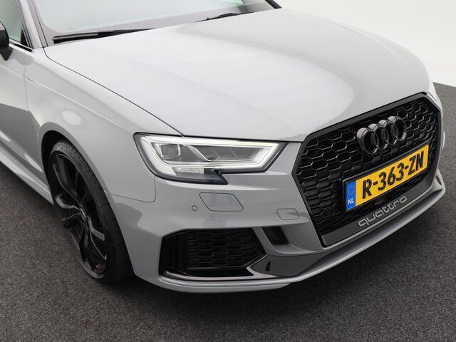 Audi RS3 Sportback 2.5 TFSi 400 Pk quattro | Matrix LED | Trekhaak | Nappa Leder | Bull-X Sportuitlaat| Digitale Cockpit | Abt 19 inch