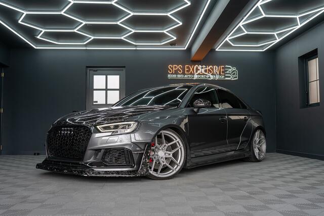 Audi RS3 A3 Limousine 2.5 TFSI quattro Widebody / TTE700 / Full PPF / B&O / Pano / IPE Titanium uitlaat / VC / Custom RS3 VOL Stage 3