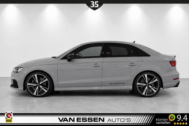 Audi RS3 A3 Limousine 2.5 TFSI Quattro Keramisch Navi Leder B&O Camera Eventuri RS-Seats NL-AUTO! Nieuwstaat!