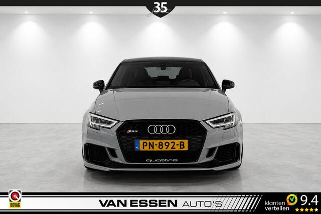 Audi RS3 A3 Limousine 2.5 TFSI Quattro Keramisch Navi Leder B&O Camera Eventuri RS-Seats NL-AUTO! Nieuwstaat!