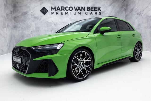 Audi RS3 Sportback 2.5 TFSI Quattro | Pano | RS Design Green | Carbon | SONOS