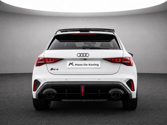 Audi RS3 Sportback 2.5 TFSI quattro 400 PK competition limited 593/750 · Audi Exclusive Gletsjerwit Mat Effect · Head-Up display · Sonos Premium 3D · Panorama dak · RS sportuitlaat