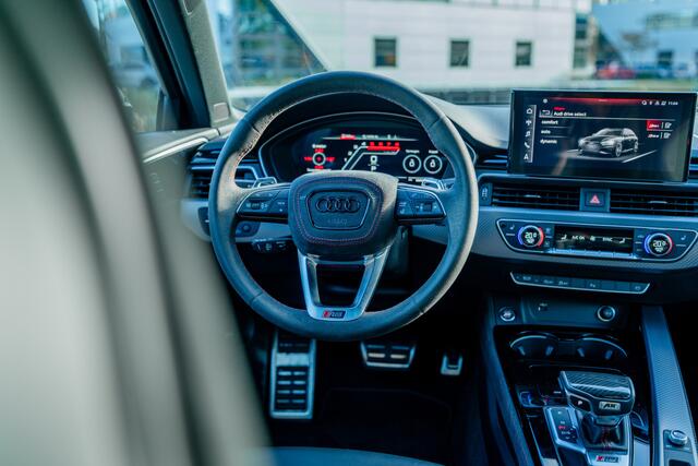 Audi RS4 ABT RS4-S Avant 2.9 TFSI 510pk quattro | ABT RS4-S | RS dynamic | Panoramadak | B&O | Tour | City | 360 camera | Head up | Massagefunctie | ABT Power S | ABT GR21 | ABT uitlaatsysteem