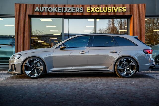 Audi RS4 A4 Avant 2.9 TFSI quattro Panoramadak B&O Keramisch Leer Cruise Camera CarPlay