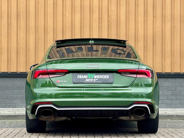 Audi RS5 Coupé 2.9 TFSI quattro Pro Line Plus | 451 PK! | Panoramadak | Bang & Olufsen | Dynamic Pakket | Head-Up Display | 360 Graden Camera | Apple Carplay | Adaptieve Cruise Control | DAB | Led Matrix |