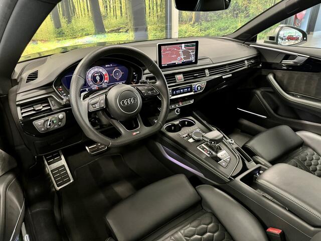 Audi RS5 Coupé 2.9 TFSI quattro Pro Line Plus | 451 PK! | Panoramadak | Bang & Olufsen | Dynamic Pakket | Head-Up Display | 360 Graden Camera | Apple Carplay | Adaptieve Cruise Control | DAB | Led Matrix |