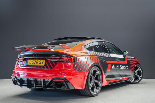Audi RS5 Sportback 2.9 510 pk TFSI quattro |dynamic ride control|panoramadak|B&O|keramisch|memory|HUD|massage stoelen|360 camera|matrix LED|cruise control adaptief|
