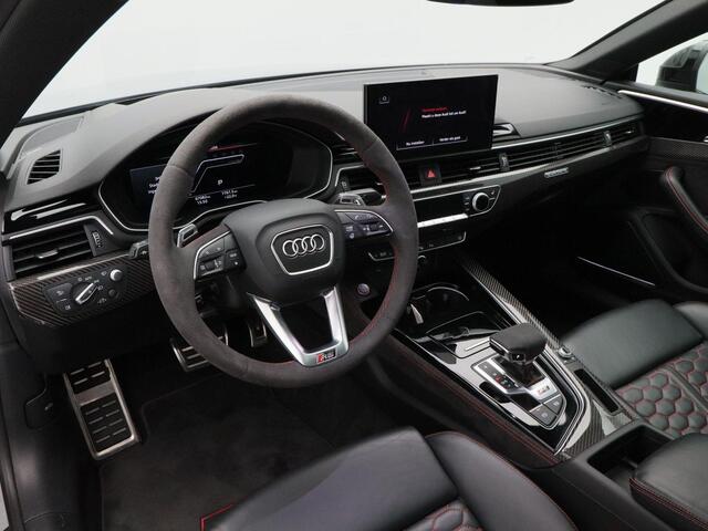 Audi RS5 Coupé 2.9 TFSi quattro 450 Pk | 360° Camera | Panoramadak | Bang & Olufsen | Stoelverwarming | Full LED | Head-up | Alcantara Stuur | 20 Inch | 67.078 Km !!