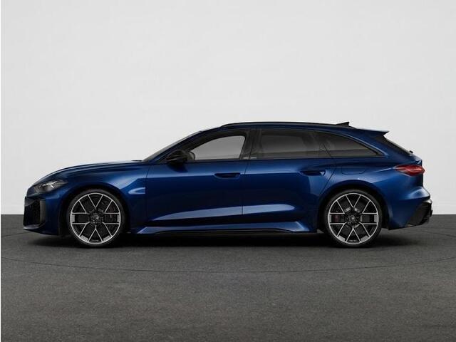 Audi RS5 Avant e-hybrid 470 kW 639 pk | Audi Sportpakket | Mugelloblau Perl | Panorama-glasdak | Head-up display |